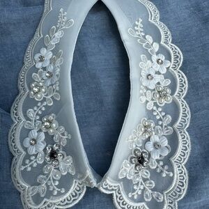 Gorgeous decorated collar for a dress or a blouse